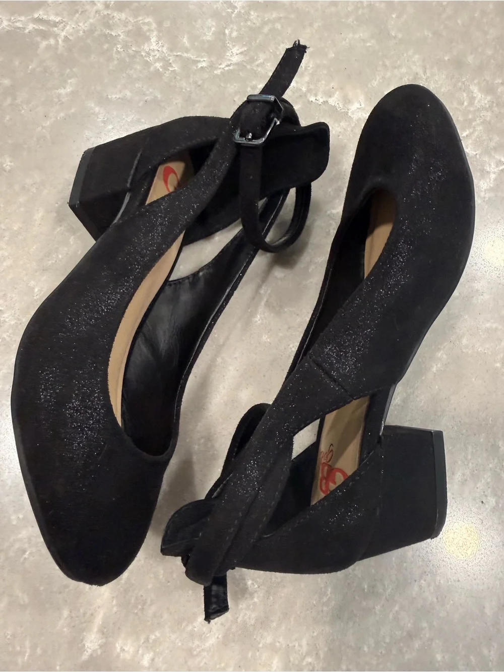 GB Girls Lulaa Black Cut Out Dress Heels Toddler Size 11 Worn Once